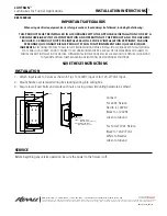 kenall LUXTRAN KB510 Series Installation Instructions preview