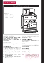 Preview for 4 page of Kenco Cimbali M52 Operator'S Handbook Manual