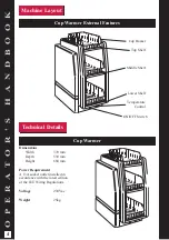 Preview for 9 page of Kenco Cimbali M52 Operator'S Handbook Manual