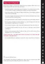 Preview for 10 page of Kenco Cimbali M52 Operator'S Handbook Manual