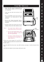 Preview for 16 page of Kenco Cimbali M52 Operator'S Handbook Manual