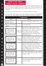 Preview for 27 page of Kenco Cimbali M52 Operator'S Handbook Manual