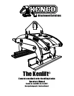 Предварительный просмотр 1 страницы Kenco Kenlift Operating Manual