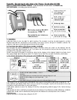 Preview for 1 page of Kencove AG M4 Operating Instructions Manual