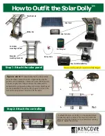 Preview for 5 page of Kencove Solar Dolly Assembly Manual