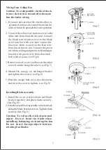 Предварительный просмотр 4 страницы Kendal Lighting AC-22452 Installation And Operation Manual