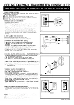 Предварительный просмотр 9 страницы Kendal Lighting AC-22452 Installation And Operation Manual