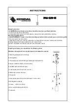 Kendal Lighting PF44-1LPE-CH Instructions preview