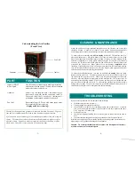 Preview for 4 page of Kendal Ozone 300/RHO2 User Manual