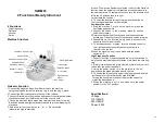 Preview for 8 page of Kendal HB-MF01 Instructions Manual