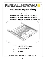Kendall Howard 1910-3-002-01 Manual preview