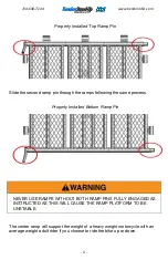 Preview for 11 page of Kendon Stand-Up SINGLE RIDE-UP Go Series Instructions Manual