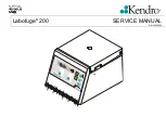 Kendro Labofuge 200 Service Manual preview