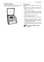 Preview for 11 page of Kendro SORVALL Biofuge primo Operating Instructions Manual