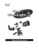 Предварительный просмотр 1 страницы Kenko New Moonlight II Operating Instructions Manual