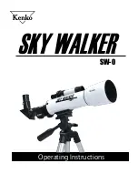 Kenko SKY WALKER SW-0 Operating Instructions Manual preview