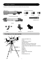 Preview for 3 page of Kenko SKY WALKER SW-0 Operating Instructions Manual