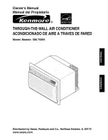 Kenmore 000 BTU Multi-Room Air Conditioner Owner'S Manual preview