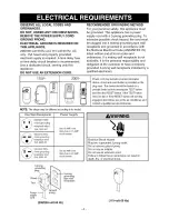 Preview for 4 page of Kenmore 000 BTU Multi-Room Air Conditioner Owner'S Manual