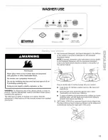 Preview for 13 page of Kenmore 1 10.4418 Series Use & Care Manual