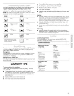 Preview for 15 page of Kenmore 1 10.4418 Series Use & Care Manual