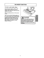 Preview for 11 page of Kenmore 1!6O31040 Use And Care Manual