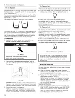Preview for 10 page of Kenmore 10.651782410 Use & Care Manual