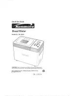 Предварительный просмотр 1 страницы Kenmore 100.12934 Use And Care Manual
