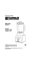 Kenmore 100.80001 Use And Care Manual preview