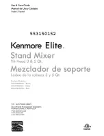 Kenmore 100.8900890A Use & Care Manual предпросмотр