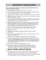 Preview for 2 page of Kenmore 100.89302 Use & Care Manual