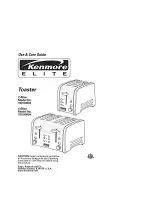 Kenmore 100.90003 Use And Care Manual preview