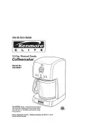 Kenmore 100.90007 Use And Care Manual preview