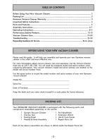 Preview for 2 page of Kenmore 10325 Use & Care Manual