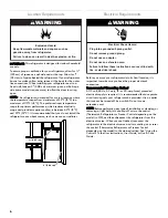 Preview for 6 page of Kenmore 106.3224 Use & Care Manual