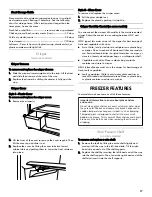 Preview for 17 page of Kenmore 106.3224 Use & Care Manual