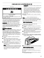 Preview for 41 page of Kenmore 106.3224 Use & Care Manual