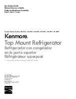 Kenmore 106.3254 Series Use & Care Manual preview