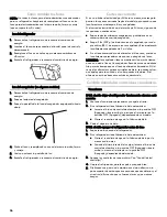 Preview for 36 page of Kenmore 106.3254 Series Use & Care Manual