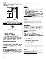 Preview for 44 page of Kenmore 106.3254 Series Use & Care Manual