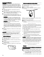 Preview for 56 page of Kenmore 106.3254 Series Use & Care Manual