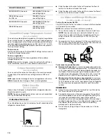 Предварительный просмотр 10 страницы Kenmore 106.4021 series Use And Care Manual