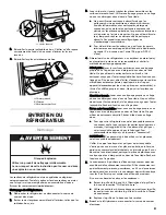 Preview for 51 page of Kenmore 106.4022 series Use & Care Manual