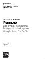 Kenmore 106.4112 Series Use & Care Manual preview