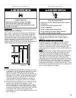 Предварительный просмотр 25 страницы Kenmore 106.4112 Series Use & Care Manual