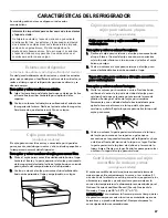 Предварительный просмотр 27 страницы Kenmore 106.4112 Series Use & Care Manual