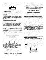 Предварительный просмотр 28 страницы Kenmore 106.4112 Series Use & Care Manual