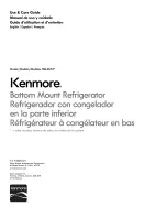 Kenmore 106.4673 Series Use & Care Manual preview