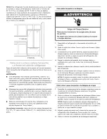 Предварительный просмотр 30 страницы Kenmore 106.4673 Series Use & Care Manual