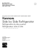 Kenmore 106.5022 Series Use & Care Manual preview